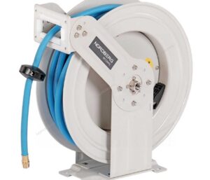 Шланг воздушный на стальной катушке, PVC диам. 12,5х19мм, 20 м.