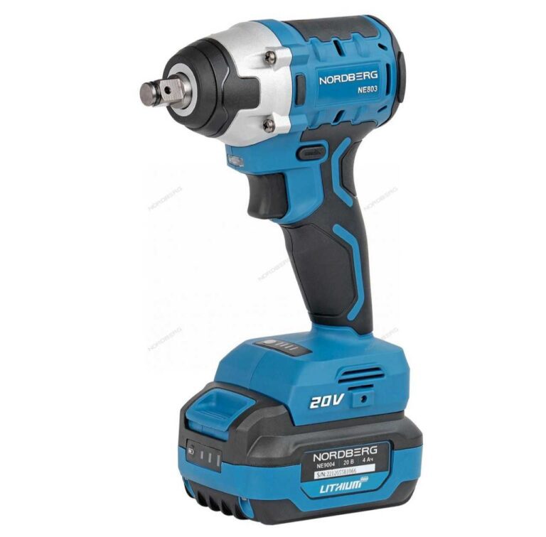 Гайковерт аккумуляторный, 1/2", 20В, 300Нм