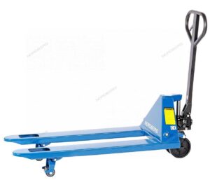 Тележка складская гидравлическая 2,5 т, с ПУ колесами