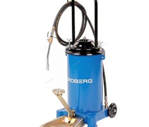 Установка для раздачи густой смазки с педалью 12л.