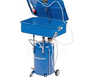 Установка для мойки деталей 50л с пневмо насосом и бочкой 65л