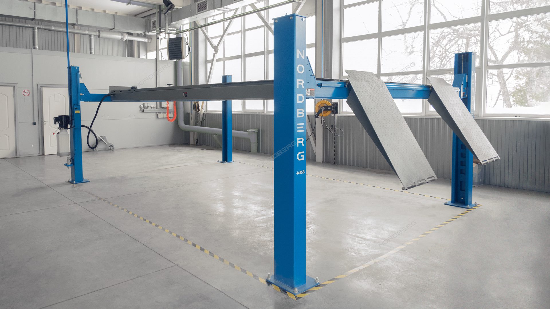 Подъемник 4-Стоечный 6,5 Т, Для Сход-Развала Подъемник 4-стоечный 6,5 т, для сход-развала — изображение 10