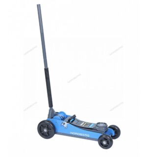 Домкрат подкатной с большими колесами, 3 т