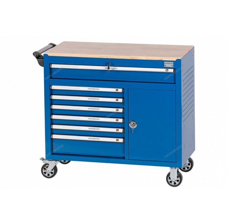 Тележка инструментальная, 7 ящиков