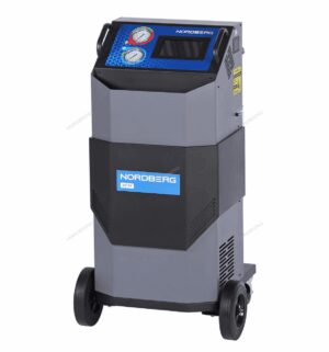 Установка автомат для заправки кондиционеров автобусов с ручным впрыском масла