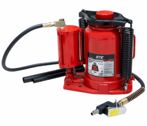 Домкрат бутылочный 35т 255-405мм пневмогидравлический