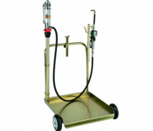 Передвижной комплект для раздачи масла из бочек 180-220 кг, насос 5:1, 18 л/мин