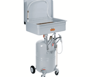 Емкость для промывки деталей, резервуар 65л., с ванной и продувочным пистолетом