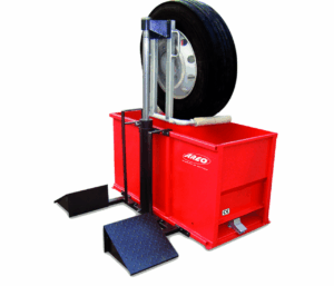 Ванна проверки на герметичность колес грузовых автомобилей