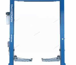 Подъемник двухстоечный 6 т HIGH, верхняя синхронизация, 380 В, синий