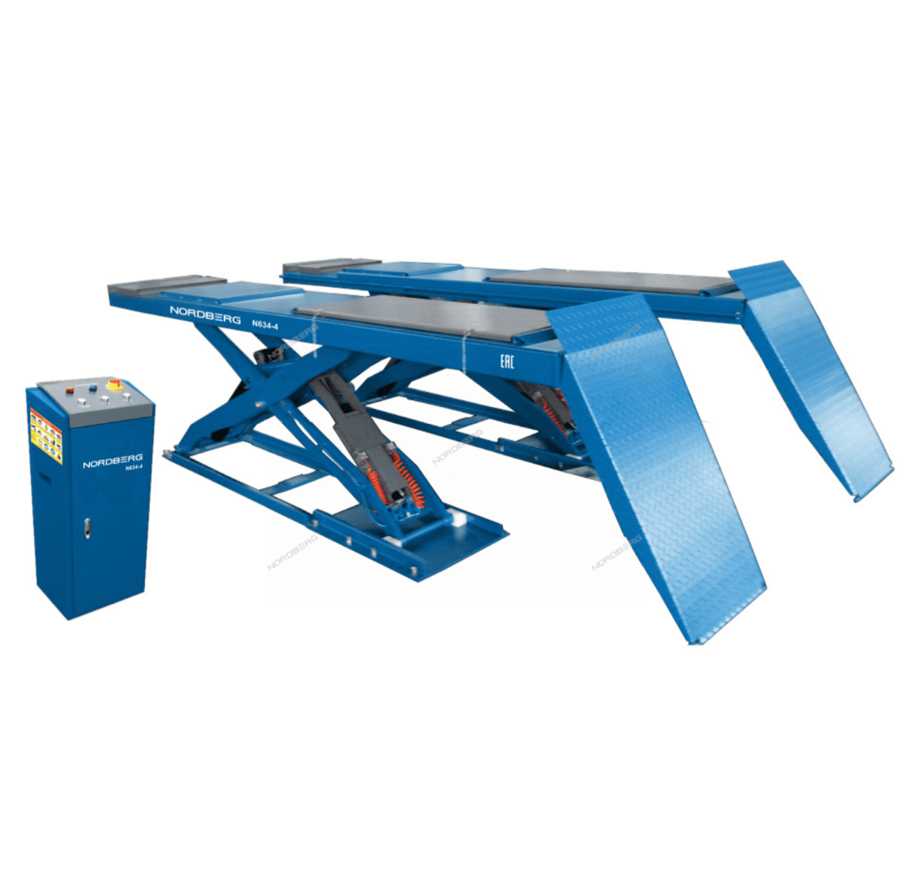 Подъемник Ножничный Для Сход-Развала, Без Заглубления, 4 Т, 380 В Подъемник ножничный для сход-развала, без заглубления, 4 т, 380 В