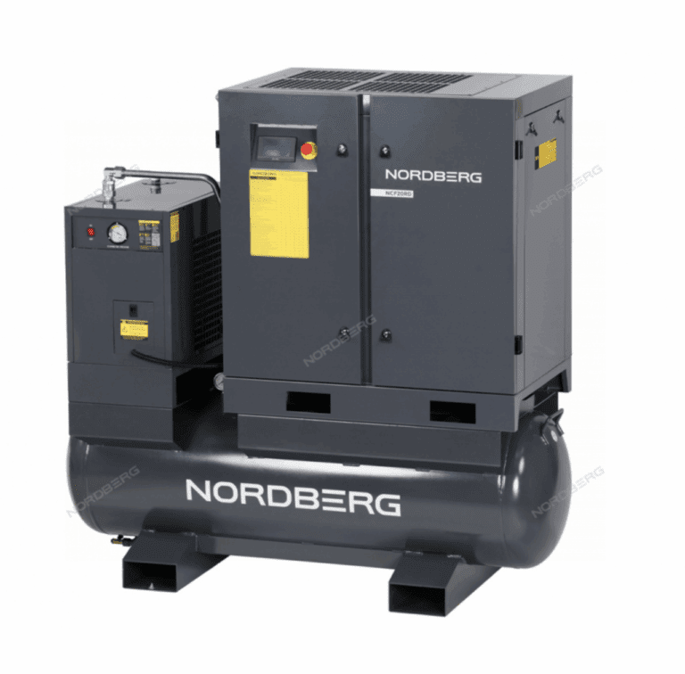 Компрессор винтовой, 15 кВт, 10 бар, 2150 л/мин, ресивер 410 л