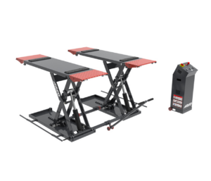 Подъёмник мобильный ножничный короткоходный электрогидравлический, г/п 3,5 т