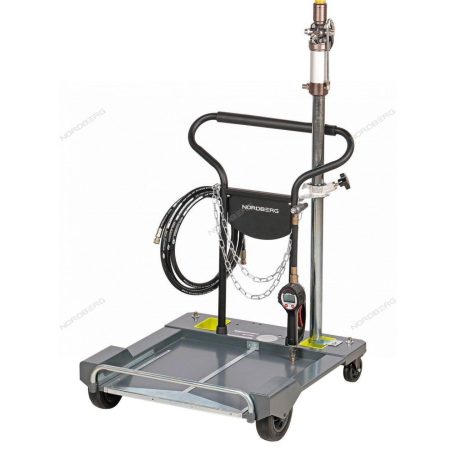 Установка для раздачи масла из бочек, 200 л со световой индикацией и тележкой